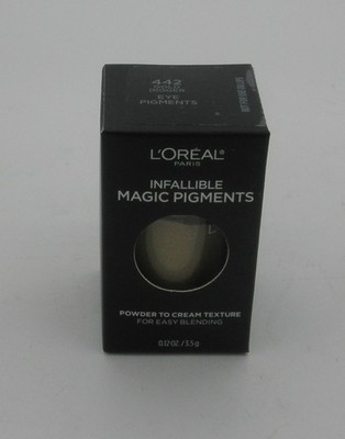 GOLD DIGGER 442 L'OREAL Infallible Magic Powder to Cream Texture Eye Pigments