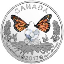 Canada 3 Dollars 2017 Celebration of Love Silver Coin