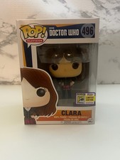 Funko Pop! Doctor Who Clara #496 SDCC 2017 Exclusive - Con sticker