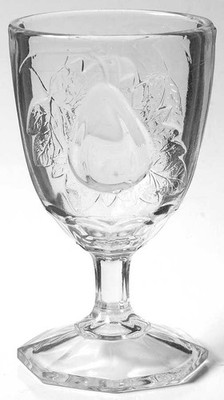 Jeannette Baltimore Pear Clear Water Goblet 5549702