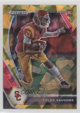 2021 Panini Prizm Draft Picks Gold Ice Prizm Tyler Vaughns #160 2l4