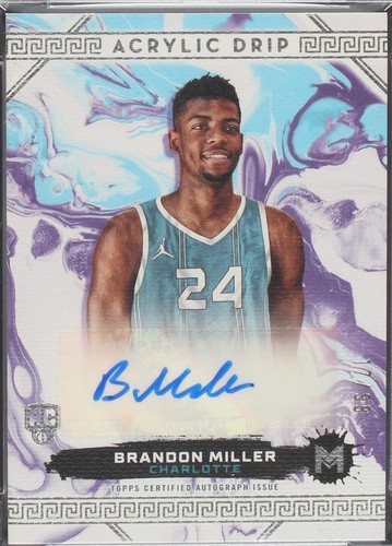 2023-24 Topps Motif - Rookie Triple Relic Autographs Brandon 