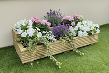 L-Shaped 2 Tier Decking planter