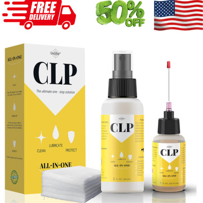 Gun Cleaner and Lubricant CLP Gun Oil Cleaning Kit Multi-Purpose Spray Solvent