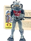 VINTAGE GI JOE ARAH COBRA EEL 1985 COMPLETE WITH CARD HASBRO
