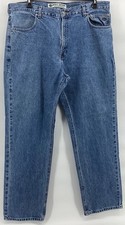 Harley Davidson Light Blue Denim Straight Leg Jeans Mens 40x32