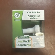 LeapFrog Car Adapter LeapPad LeapPad2 LeapsterGS Explorer Charger Cable 6ft NEW