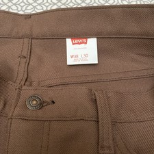 Vintage Levi  s Action Slacks Pants 38x30 Bootcut Dress Trousers Made In USA