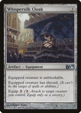 Whispersilk Cloak 1x MtG m10 2010 Core SP/NM