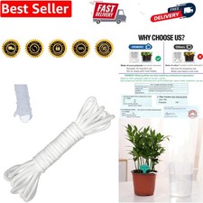 4.5M 4mm Diameter Self Watering Wick Cord Vacation Plant Sitter DIY Hydroponi...