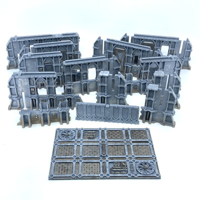 Battlezone Fronteris Hab-Bunker Teile - Warhammer 40k Games Workshop BOX447
