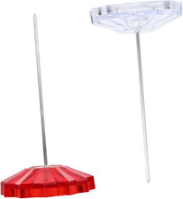 Operitacx 2Pcs Straight Rod Paper Holder Check Spindle for Desks Office Stati...