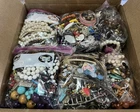 New Listing20lbs+ Lot of Vintage to Now WEARABLE Mixed Costume Jewelry Box Bulk Resale #1!