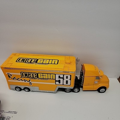 Disney Pixar Cars Original #58 Octane Gain Hauler Semi Truck and