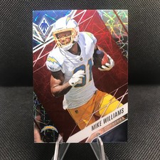 2022 Panini Phoenix Mike Williams RED LAZER Parallel /125 Chargers Football NFL