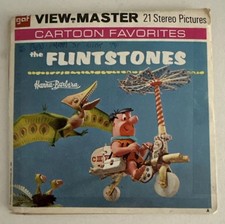 View-Master THE FLINTSTONES - B514 - 3 Reel Set  Booklet V3 