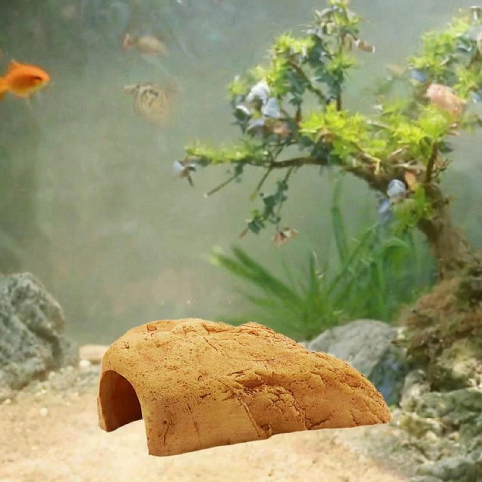 Reptile Hideout Reptile Hideout Stone Accessories Landscaping Decoration Shrimp
Opens in a new windo