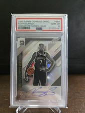 2019 Panini Donruss Optic Kevin Durant Auto Signature Series Holo PSA 10 Nets