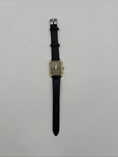 Ybotti Rectangle Quartz Womens Black Watch Analog