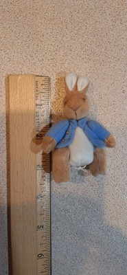 Miniature Peter Rabbit Beatrix Potter Frederick Warne USA 3.5 inch Vintage Rare