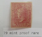 nystamps US Stamp # 79 Mint Proof Rare       G28x3090