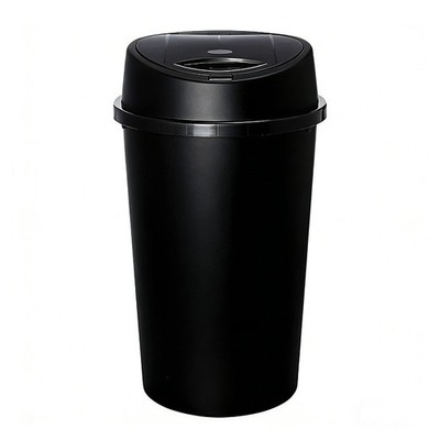 50L ALL BLACK TOUCH TOP BIN / MÜLLEIMER / MÜLLEIMER / KÜCHE / HAUS / KUNSTSTOFF