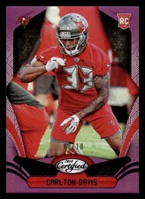 2018 PANINI CERTIFIED CARLTON DAVIS 147 MINT RC MIRROR PURPLE 46244 BUCCANEERS