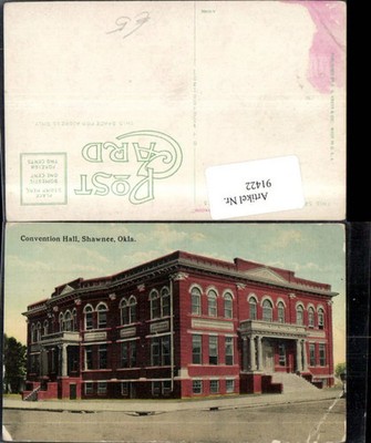91422,Shawnee Okla. Convention Hall Frontansicht 