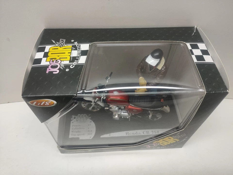 Honda CB 750 Joe Bar Team 1/18 Solido - Photo 3/4