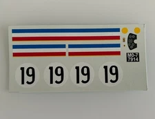 Ferrari 250 GTO #19 - 24h Le Mans - Decal 1/24 MG Model / Cartograph - 