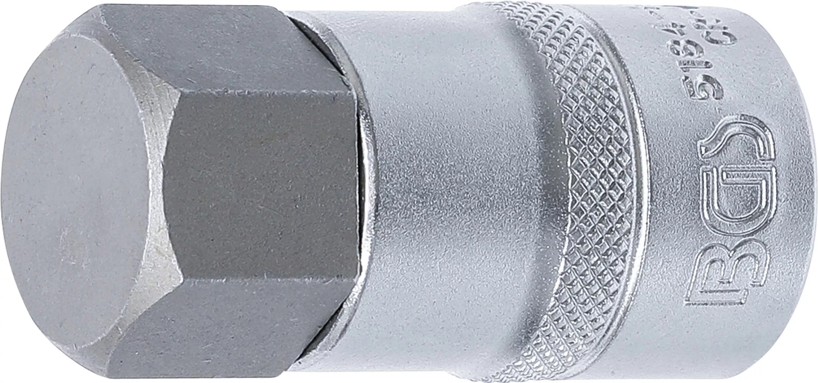 BGS Bit-Einsatz Antrieb Innenvierkant 1/2"" Innensechskant 24 mm