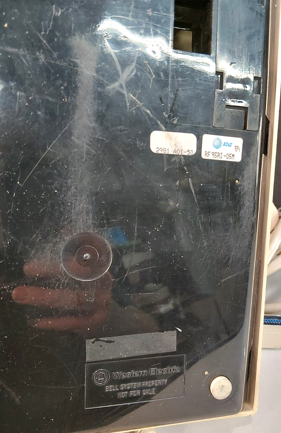 Vintage Western Electric Bell Com Key 416 Telephone Untested