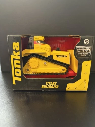 Tonka Steel Classics Bulldozer Truck Titans Metal Construction Toy New