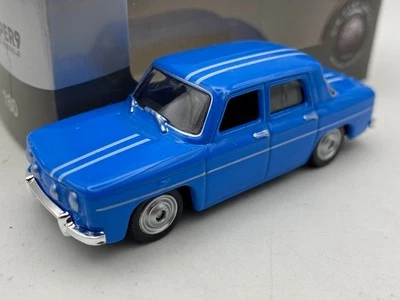 1:60 WELLY RENAULT R8 1960s blau diecast Modellauto Metall Ref: 52450W