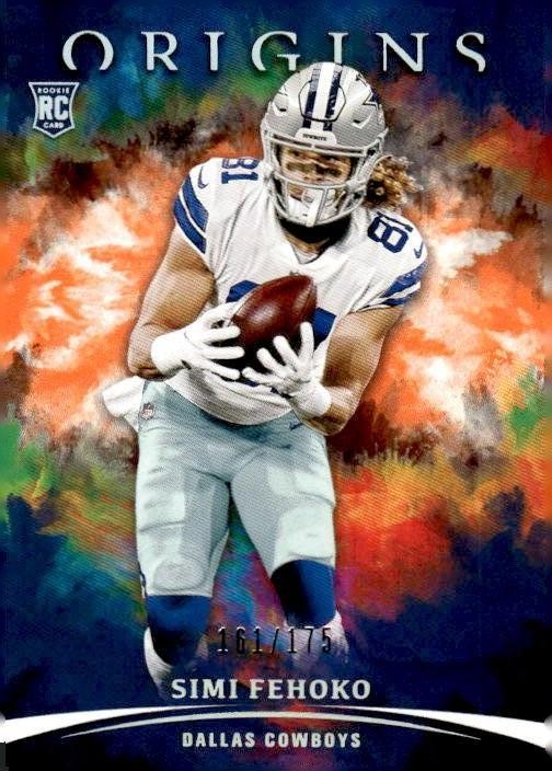 Simi Fehoko Panini Origins #142 Orange