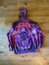 Primitive Dragon Ball Z SUPER GOKU BLACK ROSE Hoodie Purple Mens Med Skate Anime