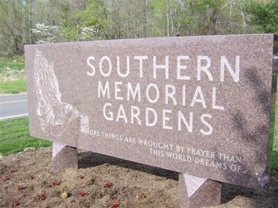 2 cemetery plots, 2 vaults, 1 casket.  Southern Memorial Gardens, MD.