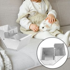 Rabbit Food Feeder Small Animal Feeder Ferret Food Feeding Box Storage Basket