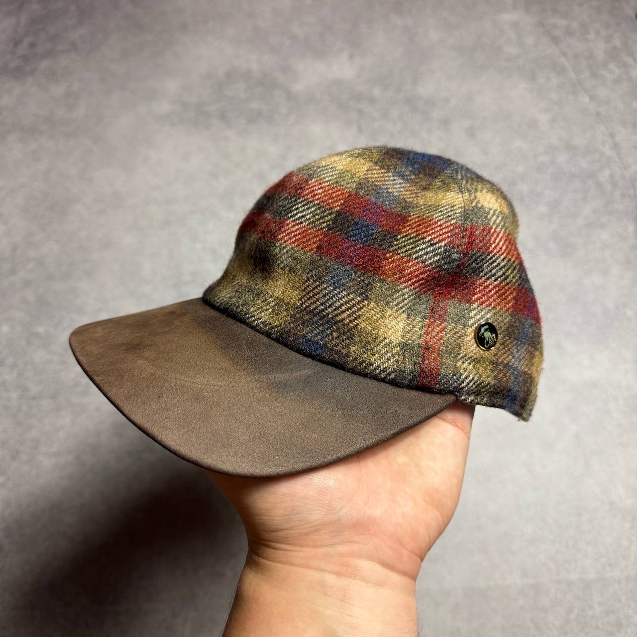 Gorra Cashemere y Lana De Colección Para Hombre Clásica Informal Talla Única Años 90
