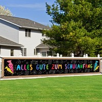 Einschulung Deko Banner, Alles Gute Zum Schulanfang