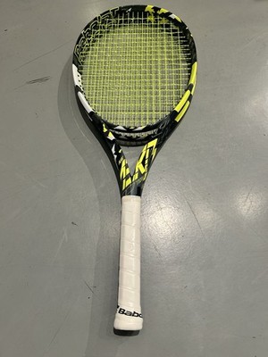 Babolat Pure Aero Team 2023 STRUNG 4 1/8 ( Tennis 100 sq 285g 10.1oz 16x19 Rafa)
