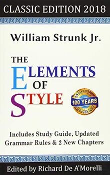 The Elements of Style: Classic Edition (2018): With ... | Buch | Zustand wie neu