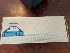 GCE Vectrex 3D Imager 1983 Rare with 3D MineStorm Tested Working