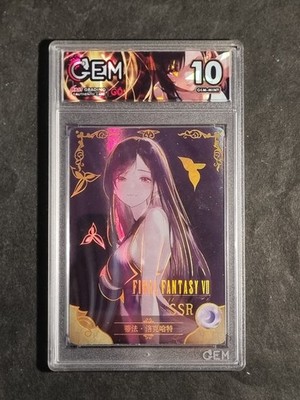 TIFA LOCKHART - FINAL FANTASY - GRADED CARD 10 - NO PSA BGS - SSR - NS-2M02-022