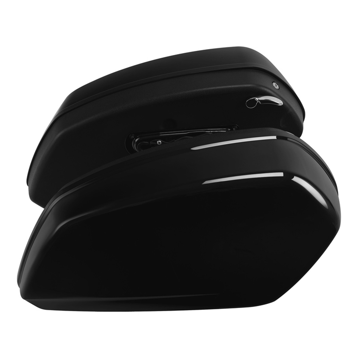 Vivid Black Saddlebags Bags Fit For Harley Low Rider S FXLRS