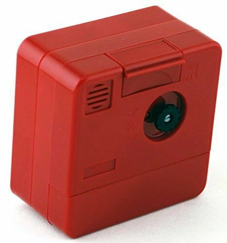 Casio TQ140-4D Reloj de Viaje Cuarzo Despertador Neobrite Negro Rojo con Batería Nuevo Foto 2 de 3