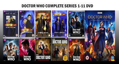 DOCTOR DR WHO COMPLETE SERIES 1-11 DVD COLLECTION 1 2 3 4 5 6 7 8