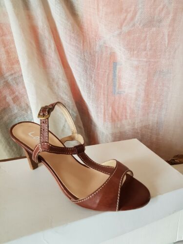 LODY brand leather shoe new brown size 36. - Picture 1 of 9