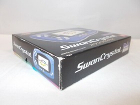 WS -- Swan Crystal Console Blue Violet -- WonderSwan, Japan Game.37300