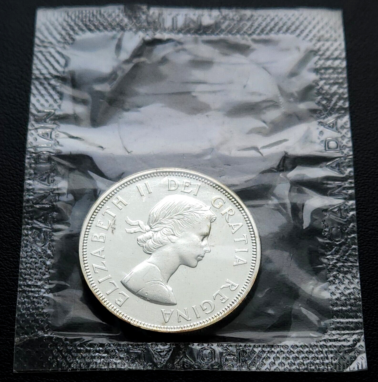 1964 Canada Silver Dollar - Mint Condition, Proof-like - Sealed